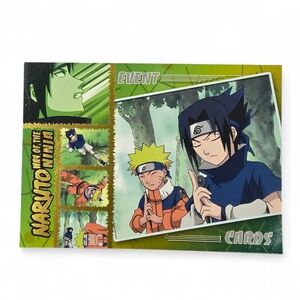 2002 Naruto Way of the Ninja Trading Cards - Green and Yellow